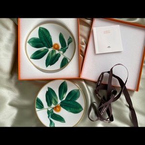 Authentic Hermes Passiolia tableware plate brand new